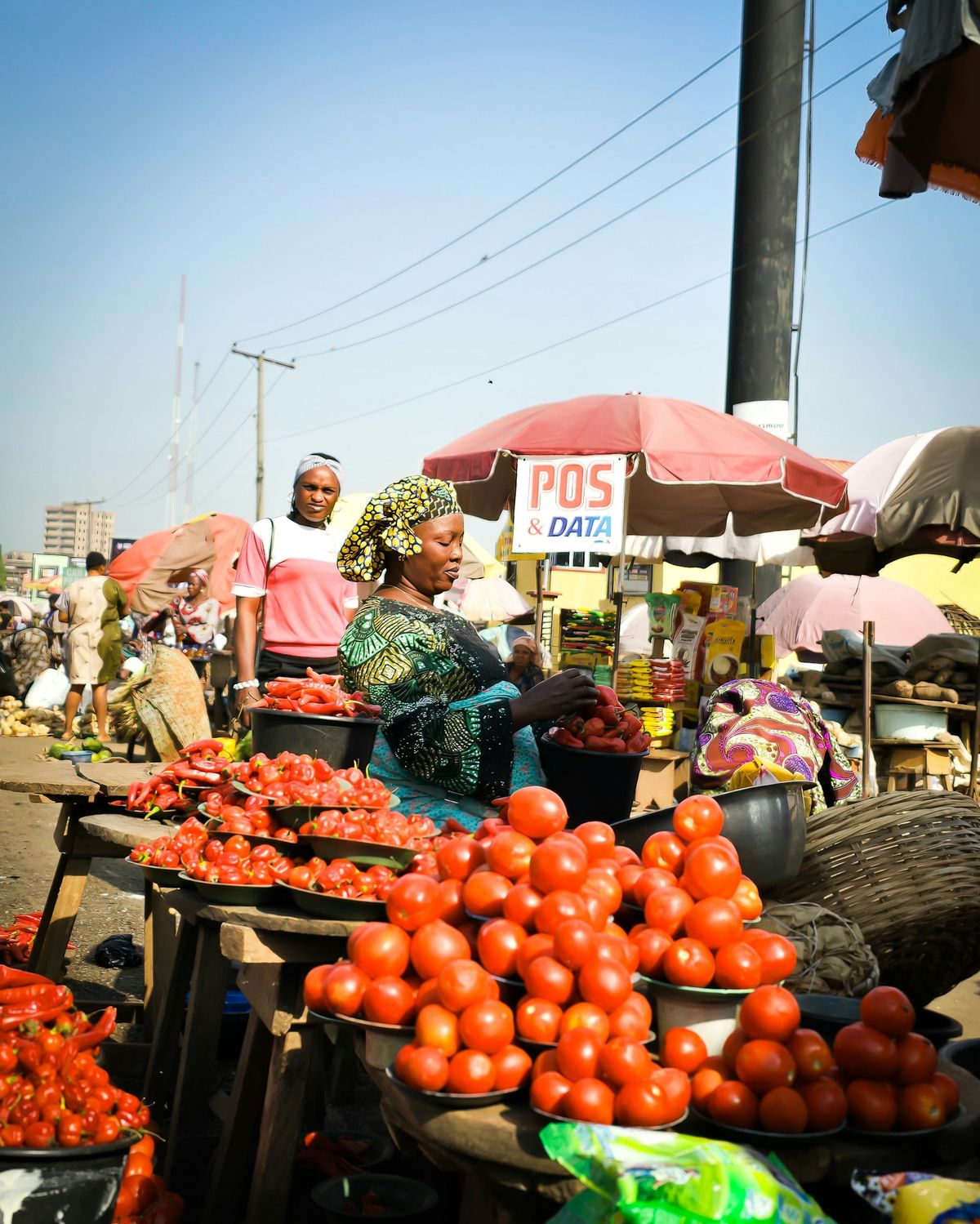 Markedskvinner i Afrika