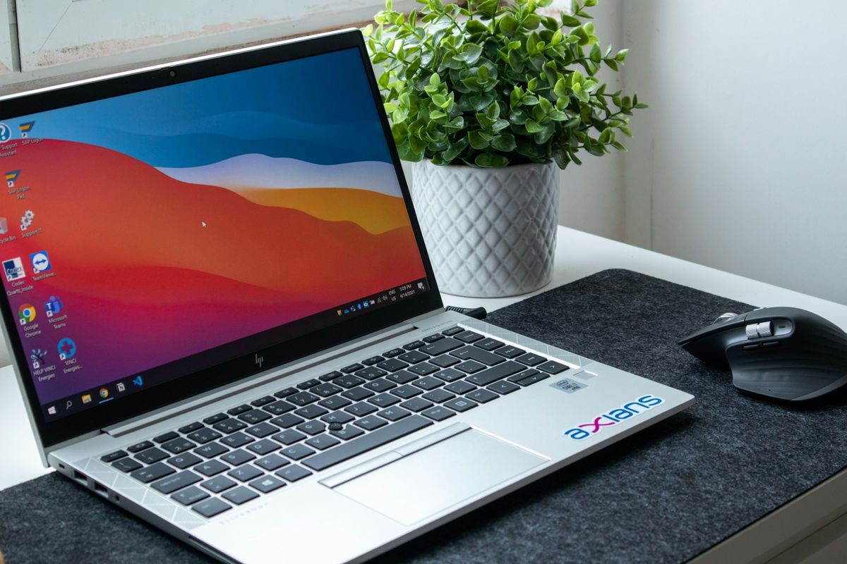 Ung voksen med laptop og budsjett